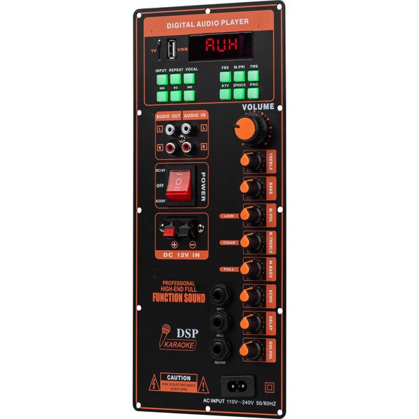 Main product image for Guitar/Karaoke Bluetooth 5.0 50W Plate Amp Board with Voice Cancellation and other DSP Features310-550